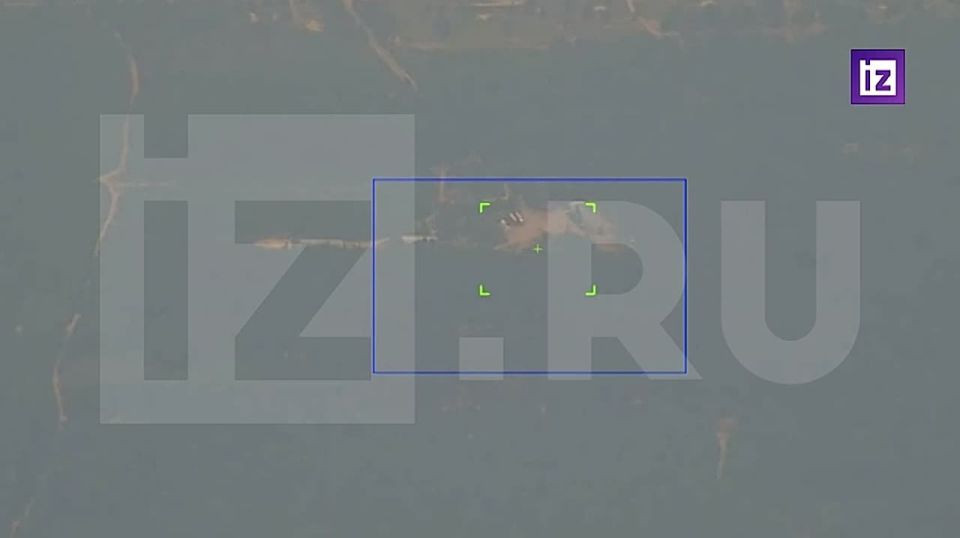 Кадры удара по лагерю подготовки украинских боевиков в Черниговской области поступили в распоряжение "Известий"