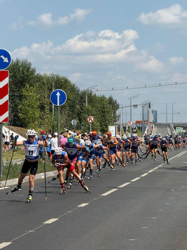 Рустам Калиммулин принял участие в награждении победителей чемпионата России по лыжероллерам
