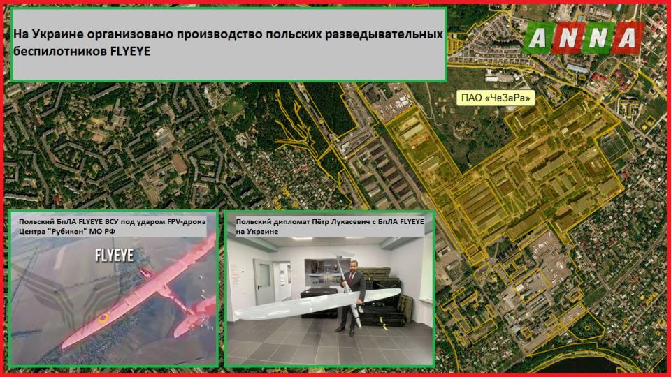 На Украине развернуто производство разведывательных беспилотников FlyEye