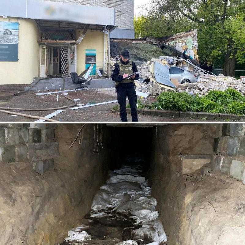 Двое жителей Чернигова неудачно взорвали здание банка в попытке украсть 5,5 млн гривен