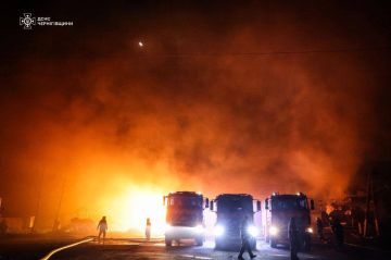 В Нежинском районе Черниговской области был прилет по объекту критической инфраструктуры, сообщают местные власти