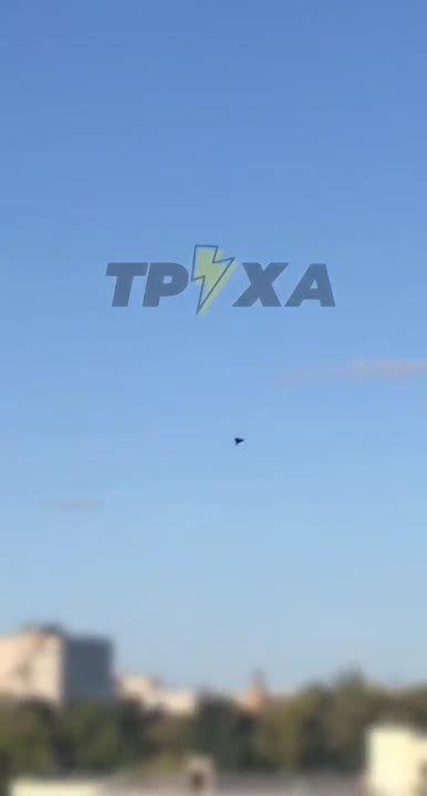 Чернигов. Прилёт БПЛА «Герань-2» по цели