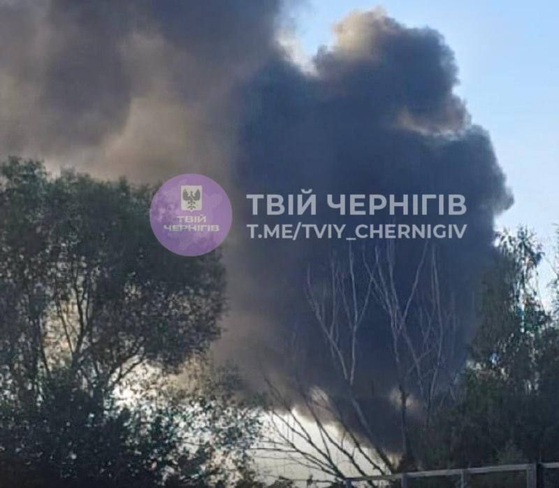 Серия взрывов в Бахмаче Черниговской области