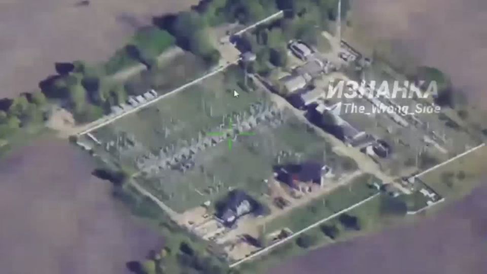 Уничтожение очередной подстанции "Геранями" в Черниговской области