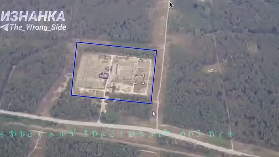 Кадры удара по энергообъектам в Славутиче, обесточившем часть Киевской области