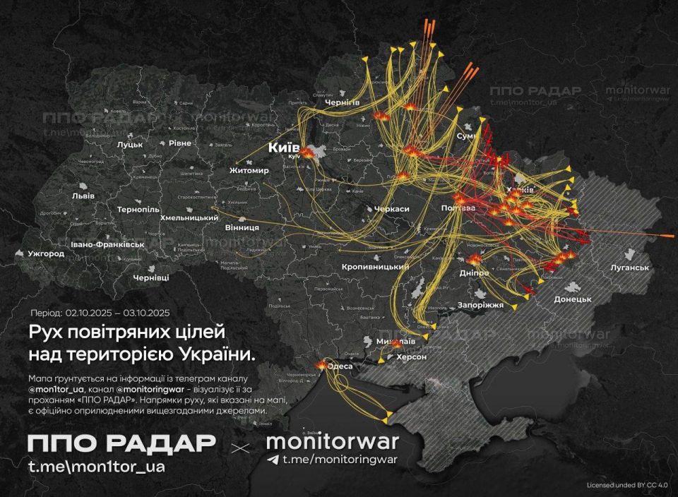 Неспокойная ночь на Украине
