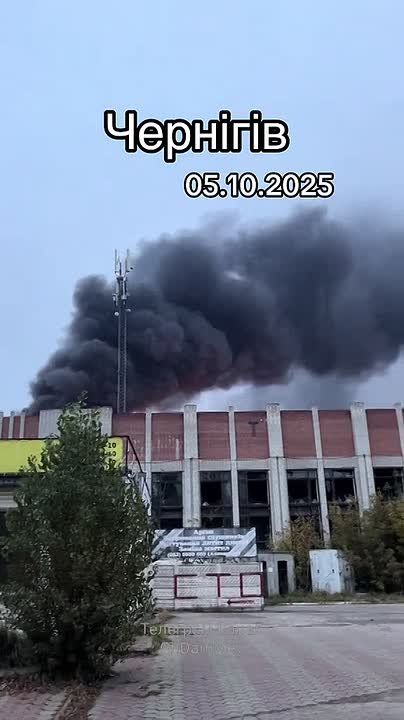 Чингис Дамбиев: Последствия прилета по электрической подстанции 110/10 кВ «Придеснянская» в Чернигове