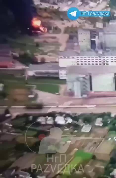 Дроны-камикадзе «Герань-2» нанесли удар по хранилищу ГСМ в Чернигове