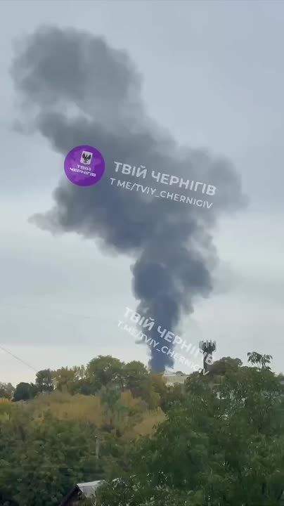 Нанесён ещё один удар по объекту инфраструктуры в Чернигове