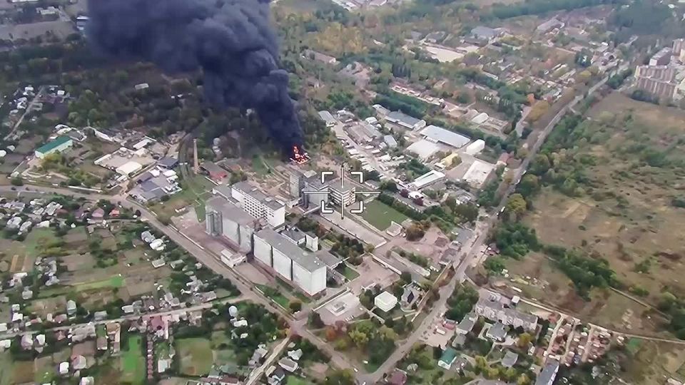 БПЛА "Герань-2" уничтожил склад ВСУ в районе Чернигова, сообщили в МО РФ