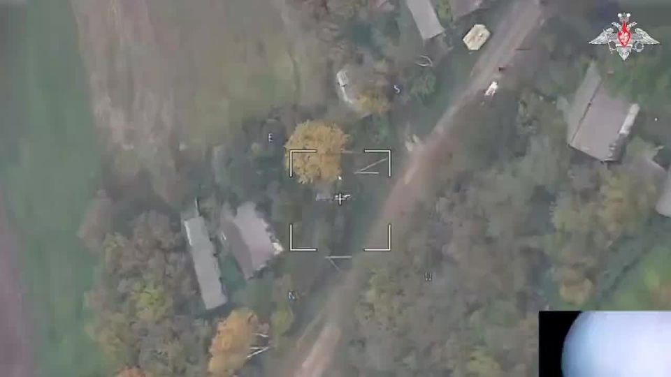 Расчётом ударного БПЛА "Герань-2" в Черниговской области уничтожен пункт временной дислокации украинских формирований