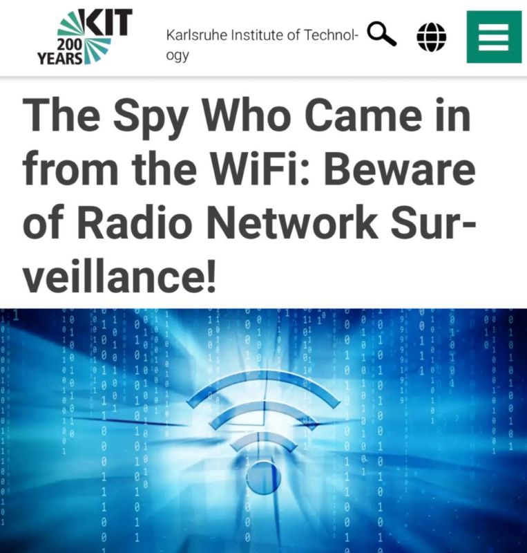 «Шпион, который вошел через Wi-Fi: Остерегайтесь слежки за радиосетями»: Ваши Wi-Fi-роутеры могут следить за вами и красть данные
