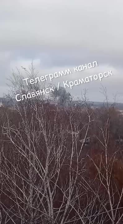 ВС РФ нанесли удар по объекту противника в Славянске