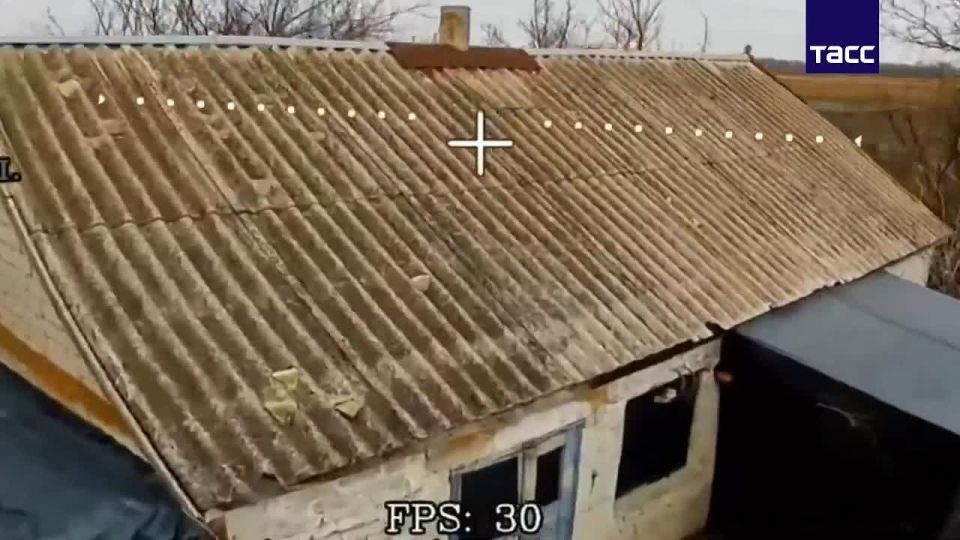 ТАСС публикует кадры из освобожденного населенного пункта Прилуки Запорожской области