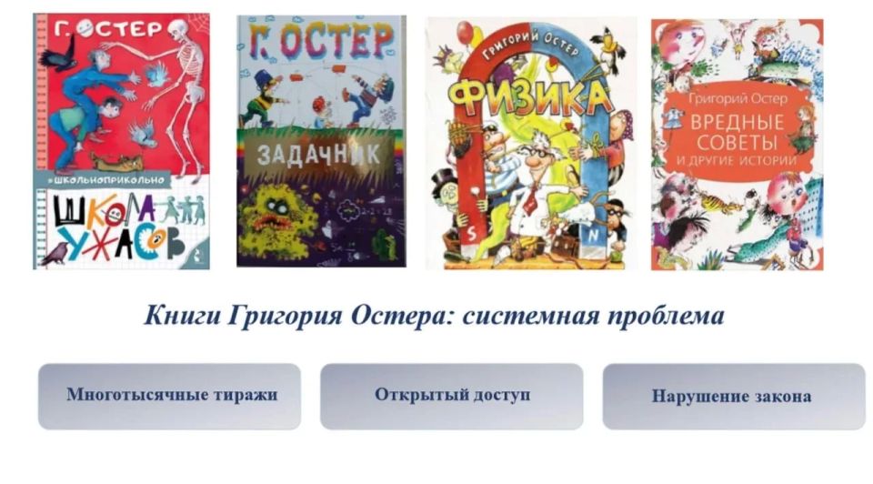 Председатель СКР Александр Бастрыкин дал нашумевшее поручение проверить книги детского писателя Григория Остера из-за доклада депутата Госдумы Марии Бутиной Председатель СКР Александр Бастрыкин дал нашумевшее поручение проверить книги детского писателя Григория Остера из-за доклада депутата Госдумы Марии Бутиной