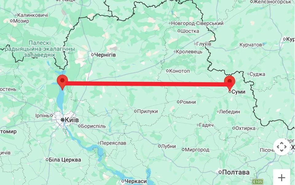 Евгений Поддубный: Украина строит сплошную линию обороны от Киевского водохранилища до Сум, — заявил начальник инженерных войск ВСУ Сиротенко