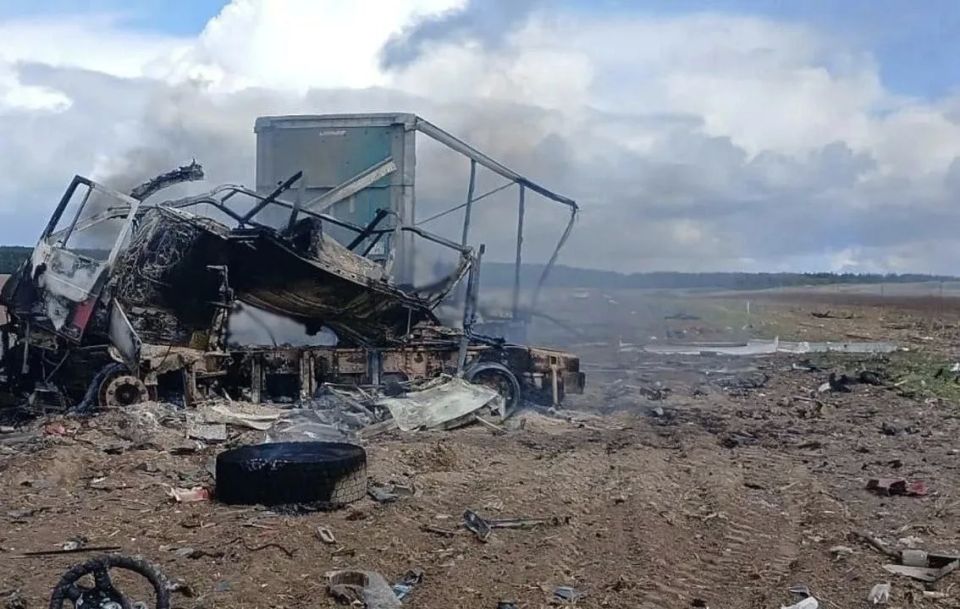 Владислав Шурыгин: Уничтоженные большегрузы в Корюковке Черниговской области Владислав Шурыгин: Уничтоженные большегрузы в Корюковке Черниговской области