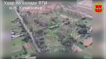 Сергей Лебедев: Кучиновка: «Герань-2» ударила по предполагаемому складу БК
